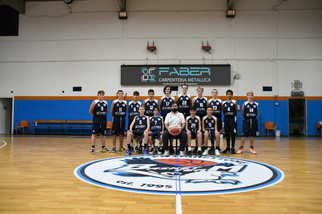 UNDER 14 FABER Basket Team Pizzighettone